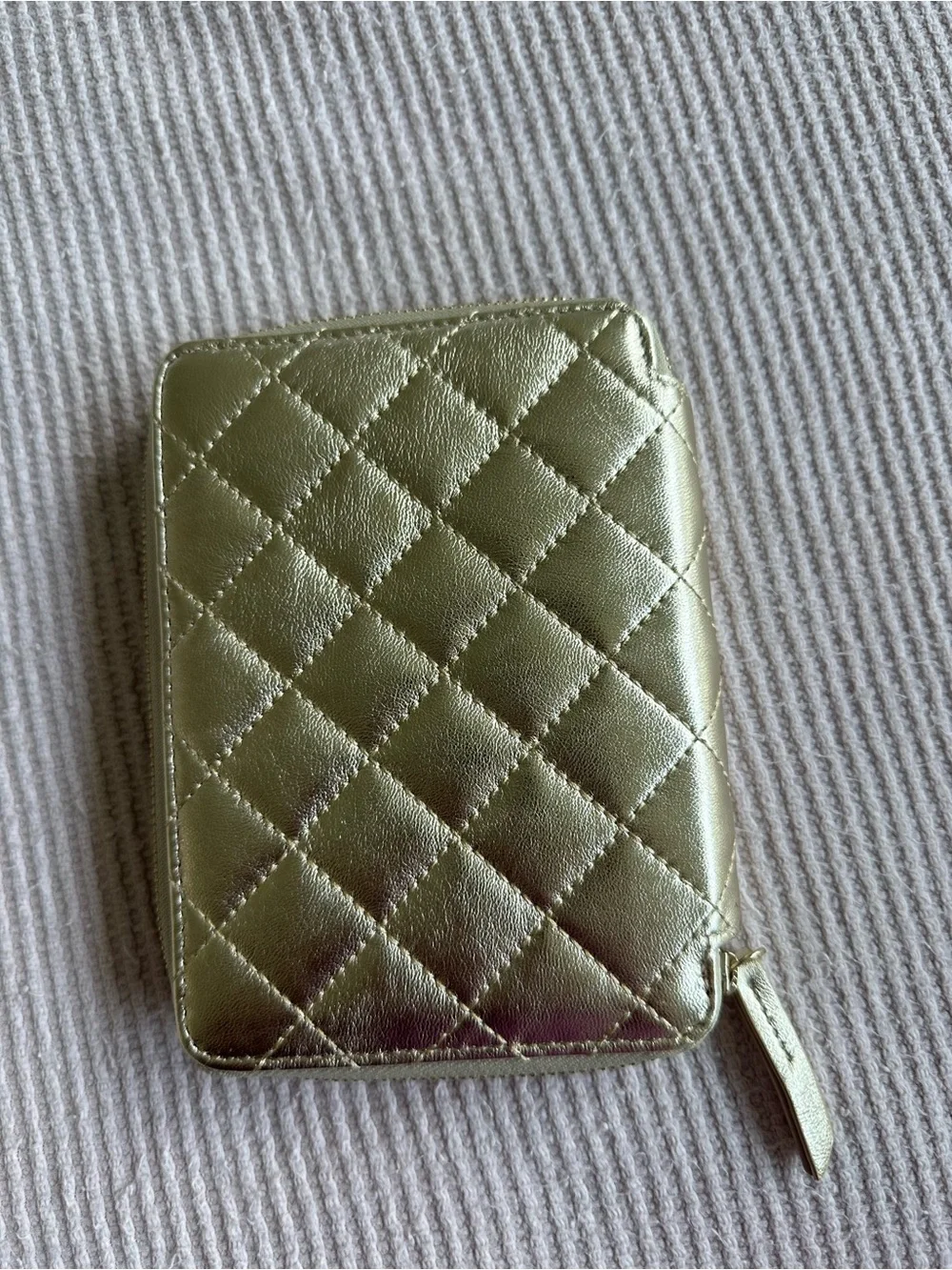 MZ Wallace passport organizer wallet Champagne Candy never actually used stored